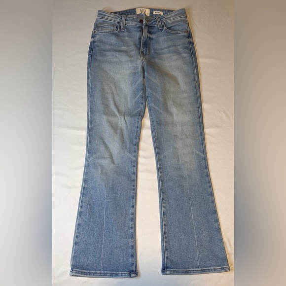 L.T.J Letter To Juliet Bambino Jeans Size 24 Light Wash Flare Stretch Denim - Picture 3 of 8